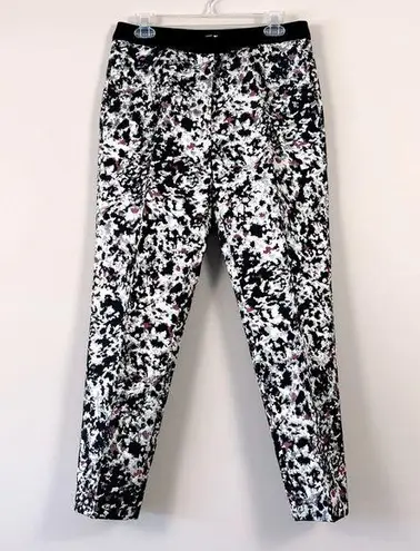 Sandro Paris Jacquard Metallic Printed Trousers Size 38