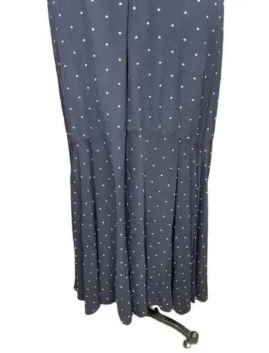 Alice McCALL Oscar Maxi Dress Sleeveless Ruched Polka Dot Black White Size US 10