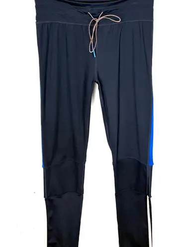 The Upside Womens Leggings Activewear Yoga Running Black Blue Yellow Size 8