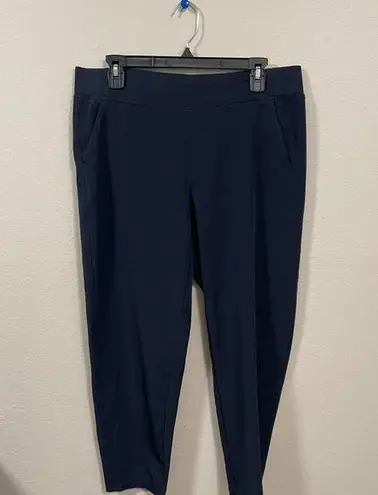 32 Degrees Heat 32 Degree Cool Navy Blue Women's Athletic Pants Wide Leg size medium