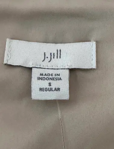 J.Jill New  Women's Beige Floral Jacket, Sz S.