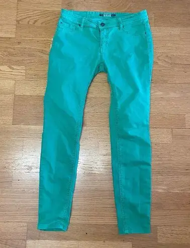 ASOS Pull & Bear  Green Coastal Preppy Old Money Skinny Pants