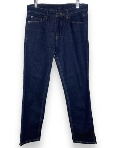 Massimo Dutti Mid Waist Slim Cropped Fit Jeans Size 4