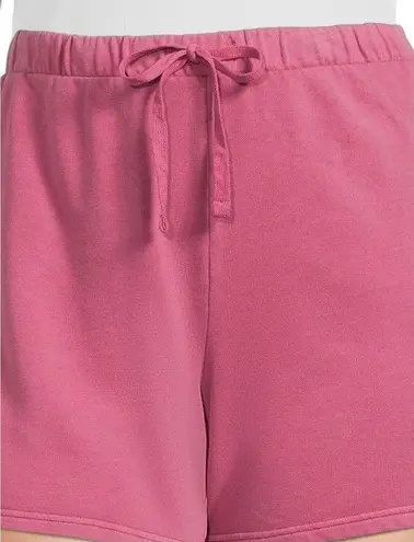 Terra & Sky Leisure Terry Shorts Size 0X 14W Pockets Dusky Rose Womens New