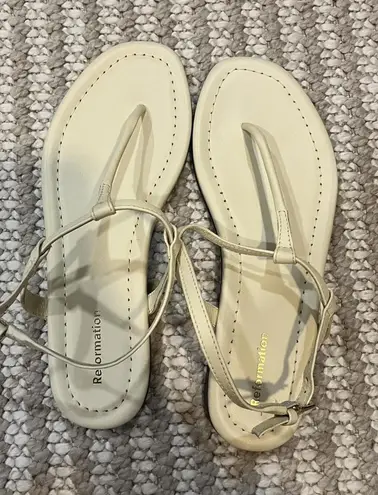 Reformation  Thea Tstrap Sandal - Image 1