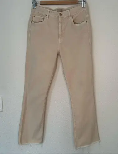 Mother The Insider Ankle Fray jeans Khaki / So Far Gone 29