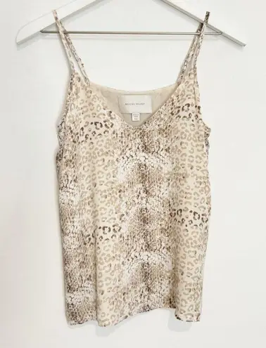 Brochu Walker Mixed Animal Print Adjustable Strap Lined Camisole Tank Top XS