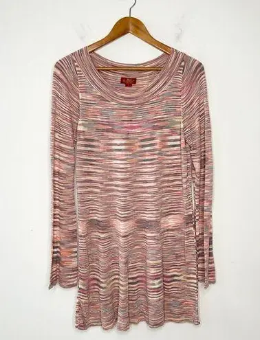 KRIMSON KLOVER Colorful Knit Dress Womens Size XL Eco Sustainable Slow Fashion