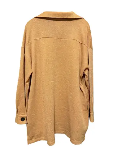 Zenana Outfitters Oversized Sunset Orange Shacket - Women’s M (8-10) NWOT