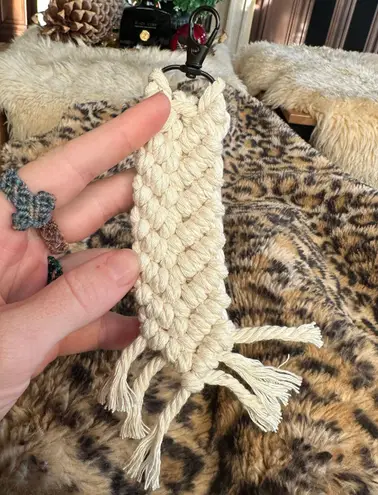 Macramé Keychain