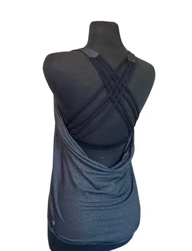 Lululemon  Wild Tank
Heathered Black / Desert Snake Deep Coal Black