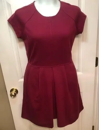Joe Fresh Sz 8 Burgundy Knit Dress