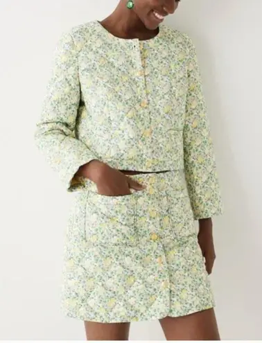 J.Crew  New Limited-edition Crop quilted Louisa lady jacket in Liberty® fabric