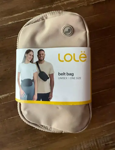 Lole Unisex Belt Bag Black Crossbody Fanny Pack Waist Bag new 100% authentic