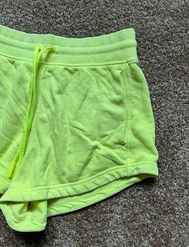 Lululemon  Inner Glow High-Rise Short 3" Neon Garment Dye Solid Highlight