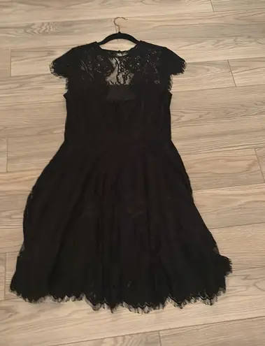 BB Dakota Black Lace Dress 