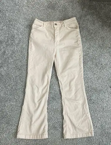 Massimo Dutti Massimo ditto cropped khaki jeans