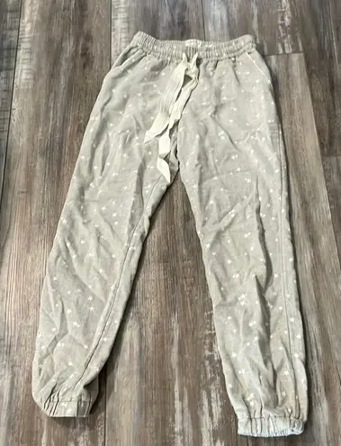 Fatface Star Patterned Joggers size 6 Gray - Image 1