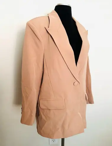 Camila Coelho Morena Blazer in Nude Toffee Size Medium NWOT!