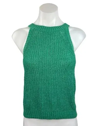 NEW Lulus Women's Green Daily Charmer Sleeveless Knit Sweater Tank Top Size M Size M