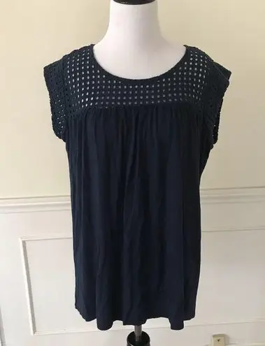 Joseph A. Large blue sleeveless top