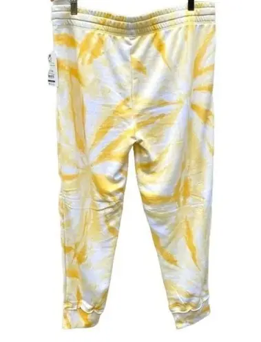 secret treasures Yellow Tie Dye Joggers Lounge Sleep Pants Size Large New
