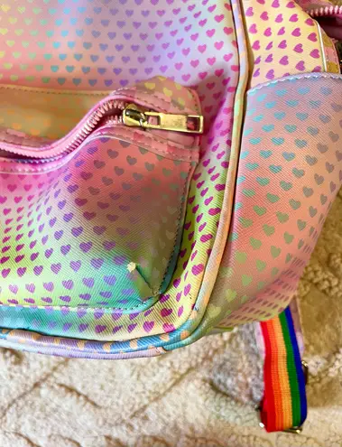 Under One Sky Multicolored rainbow backpack with coin purse - Image 6