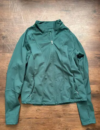 Danskin green zip up