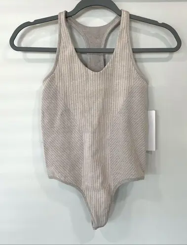 Athleta NWT  Recharge Bodysuit in Grey Heather Size XS