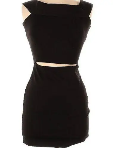 Bec & Bridge black cocktail dress with cutout size 4