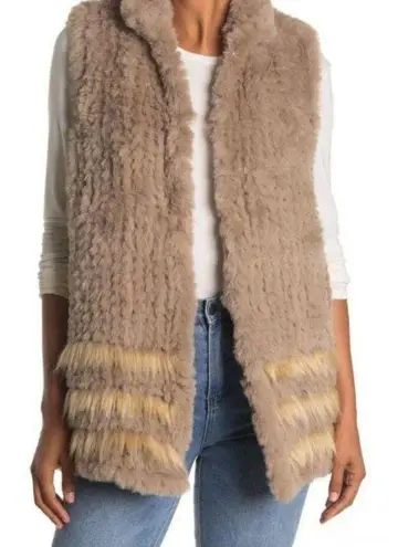 Love Token ππ Nico Faux Fur Vest ~ Camel Small S NWT