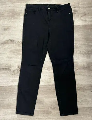 Bebe Hourglass Skinny Jeans in black