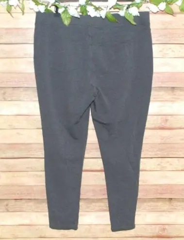 Seven7 Gray Ladies Pull On Ponte Pant Leggings Size XXL Elastic Waist Skinny