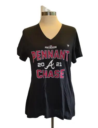 Fanatics T-shirt Atlanta Braves 2021 Postseason Chase the Pennant Sz medium NWT