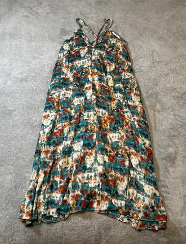 Bishop and Young Multicolor Maxi Dress Women’s Medium – Boho Slouchy Color - Image 1