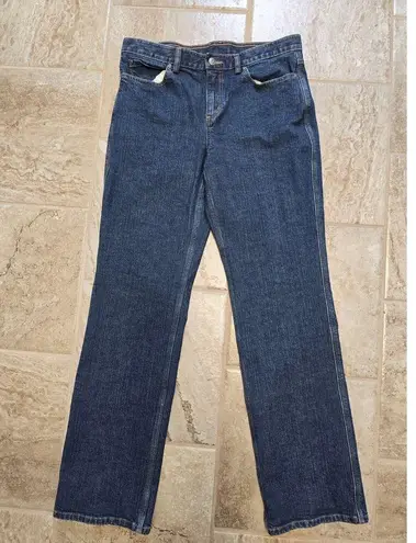 Women's Duluth Jeans Flex Work Relaxed Fit 40709 Blue Size 10