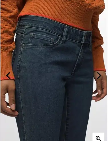 prAna Kayla Jean short inseam jeans indigo blue size 18s
