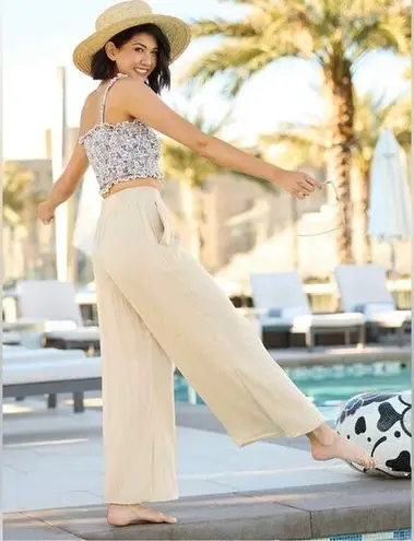 Downeast Marta Pants wide leg pull on minimalist women’s SIZE XXL lightweight