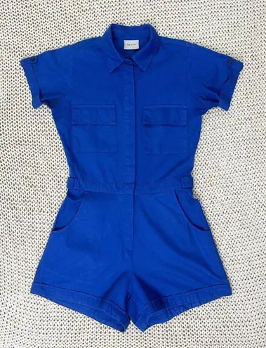 Rue Stiic Elsie Romper - Royal Blue - S