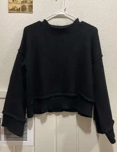 Double Zero Black Knit Sweater