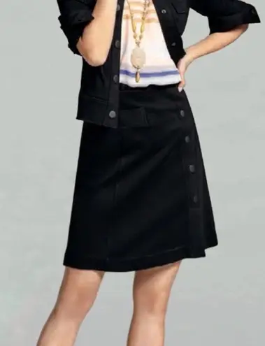 CAbi  3218 Black Utility Skirt