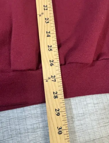 Grandma’s Rules Embroidered Sweatshirt Cranberry Red Adult XL Vintage Style Multiple