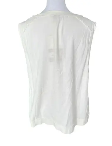 FATE. NWT Sleeveless High Low Hem
Linen Blend Top Blouse Sz L