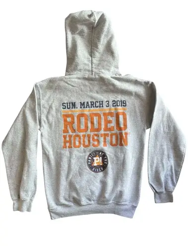 Limited Edition Panic At The Disco 2019 Rodeo Houston Hoodie Gray Size S