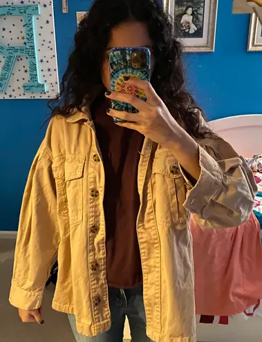 Forever 21 Pleated Cargo Jacket