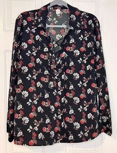 JW style JW Romantic Black with flower accents. Size L