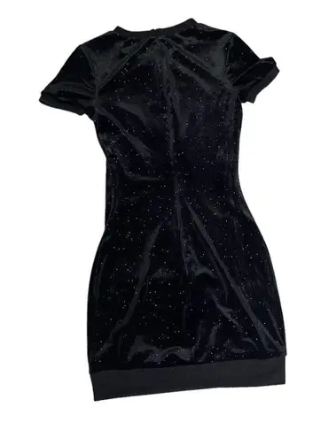 Dress the Population Cosmopolitan  Black Dress Stretch Bodycon Sparkles Size XS