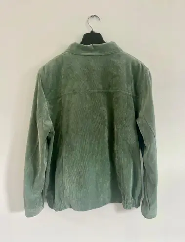 Alfred Dunner Petite Green Alfred Dunner Corduroy Jacket