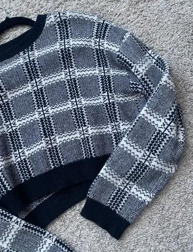 Grey Bandit Plaid Sweater