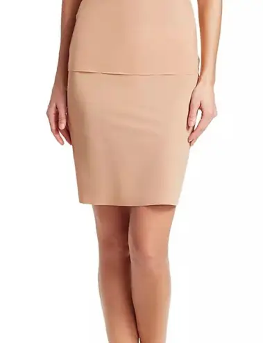 Commando  Beige Seamless Half Slip Shapewear Skirt